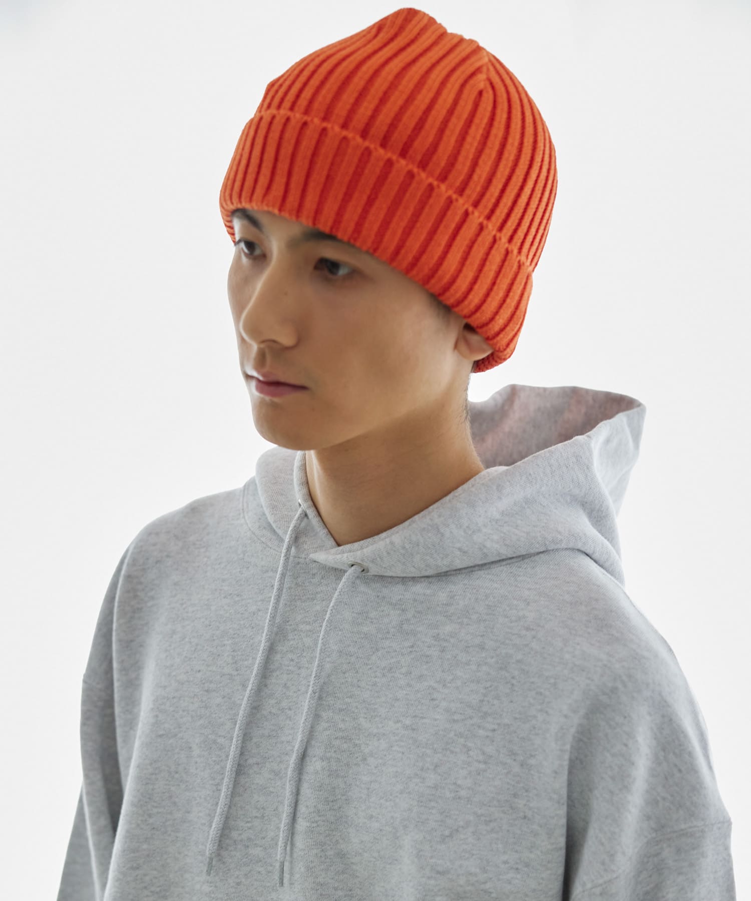 LILYニットキャップ ORANGE FREE