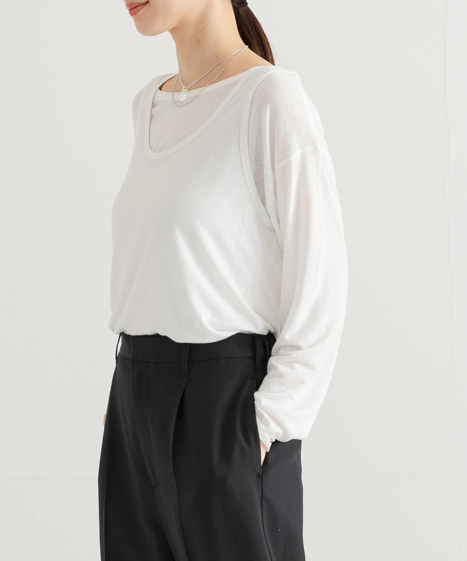 身長：162cm サイズ：FREE