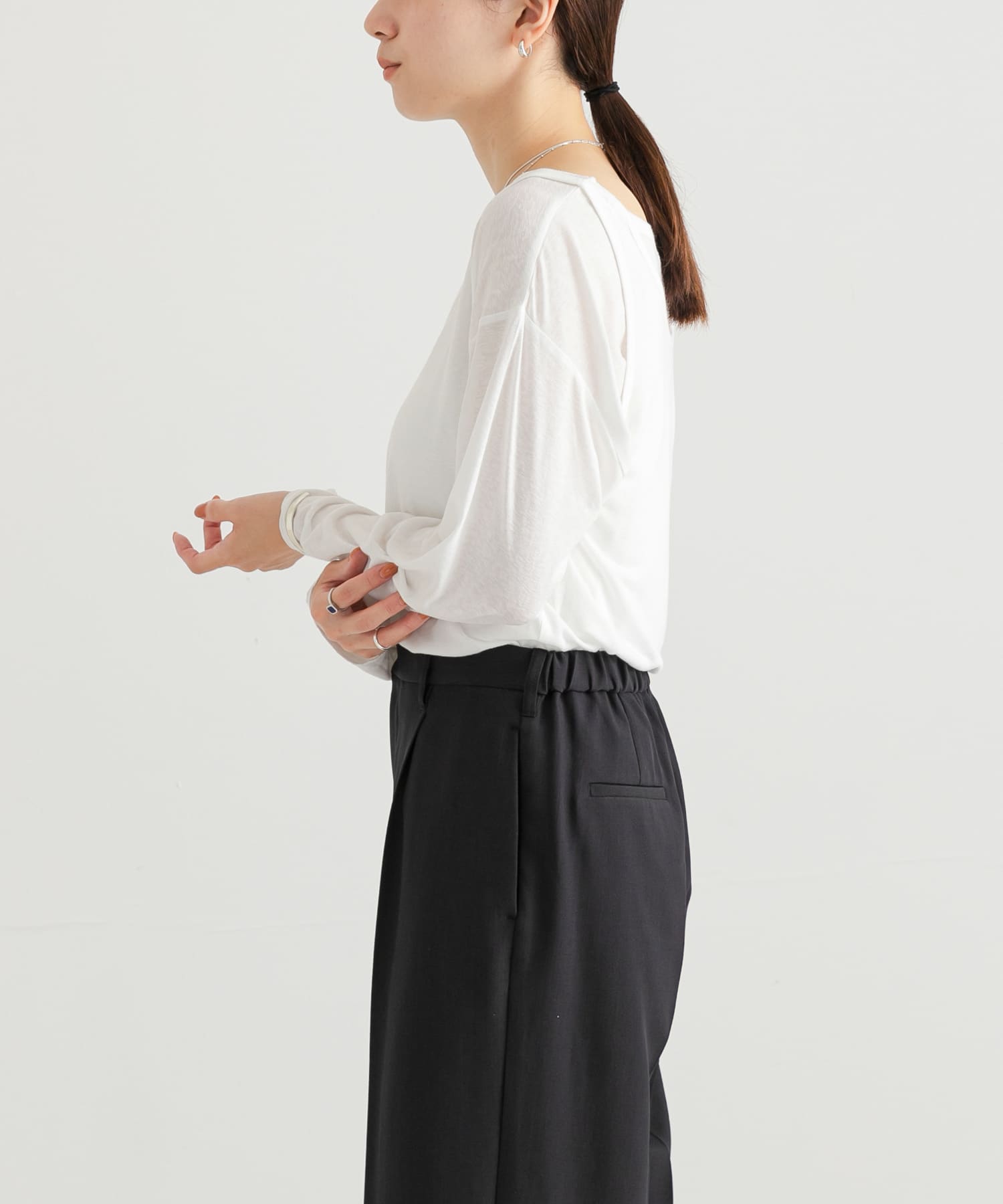 身長：162cm サイズ：FREE
