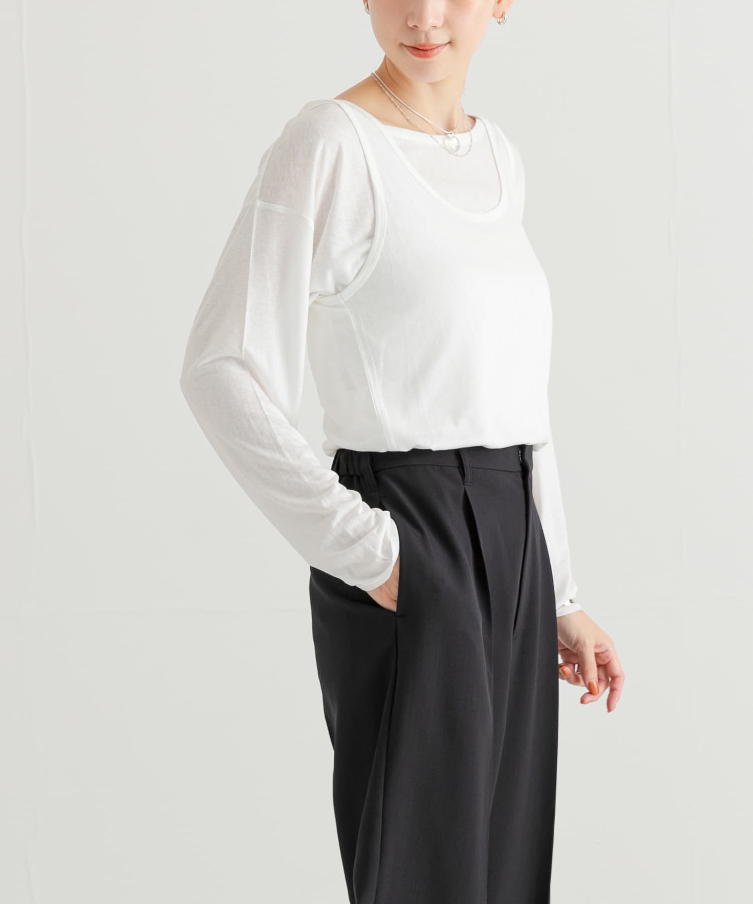 身長：162cm サイズ：FREE