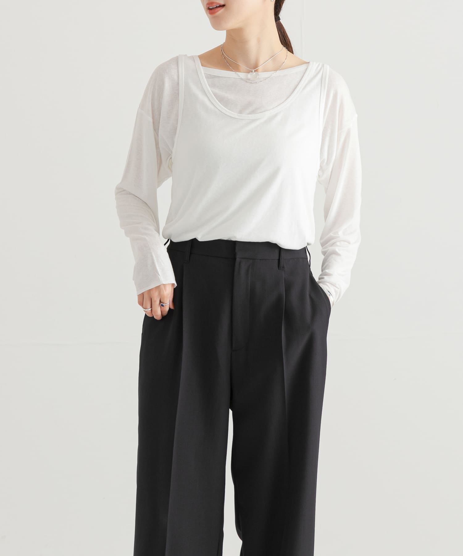 身長：162cm サイズ：FREE