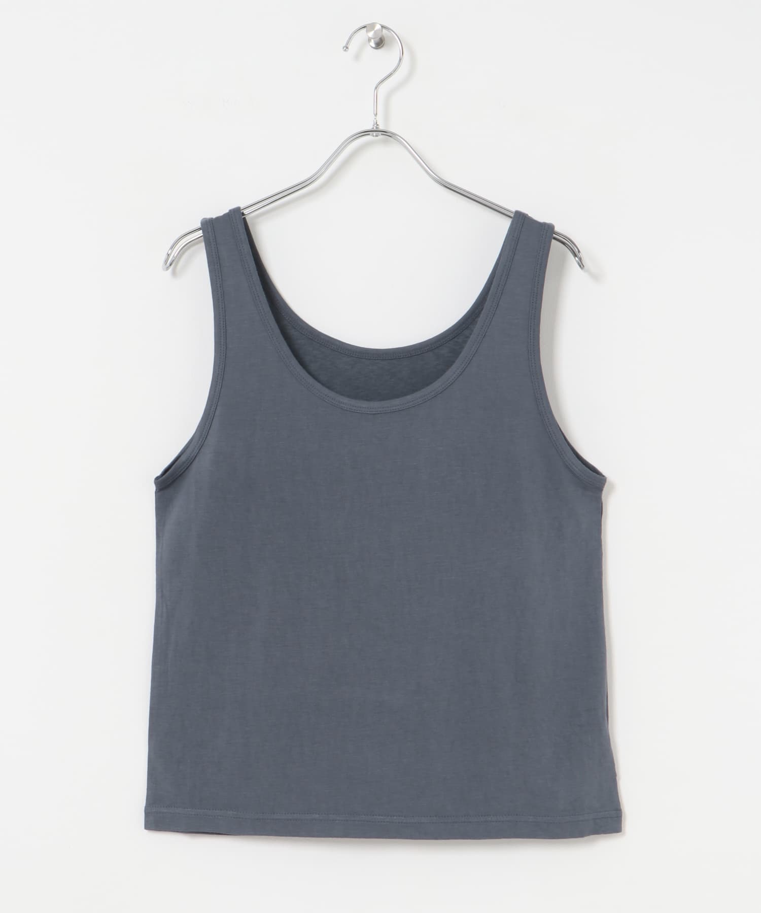Uネックシアータンクトップ NAVY FREE