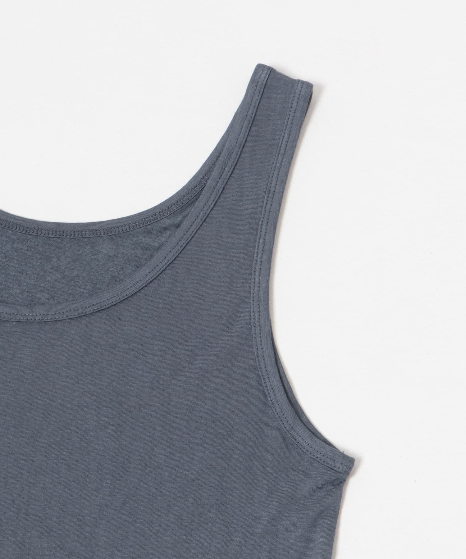 Uネックシアータンクトップ NAVY FREE