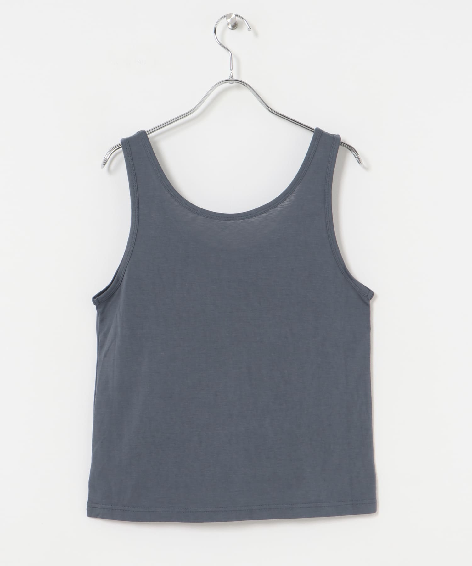 Uネックシアータンクトップ NAVY FREE
