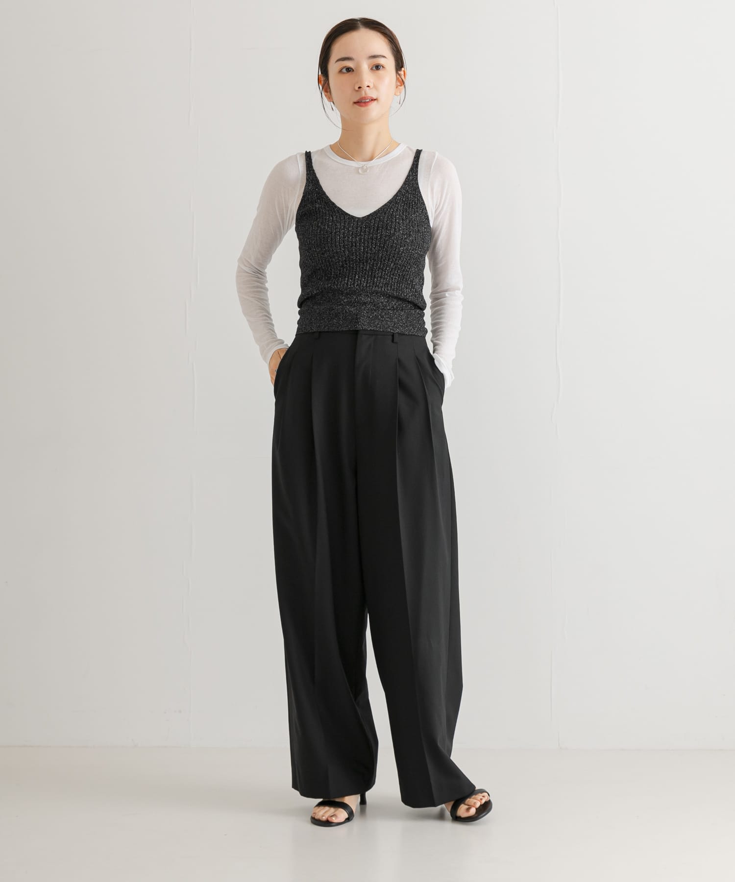 身長：162cm サイズ：FREE