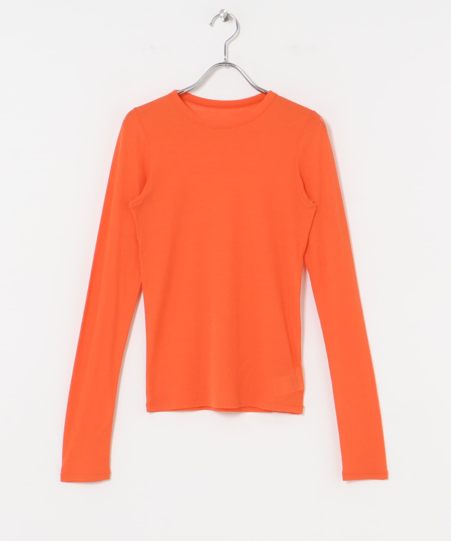 『MADE IN JAPAN』強撚シアーカットソー ORANGE FREE