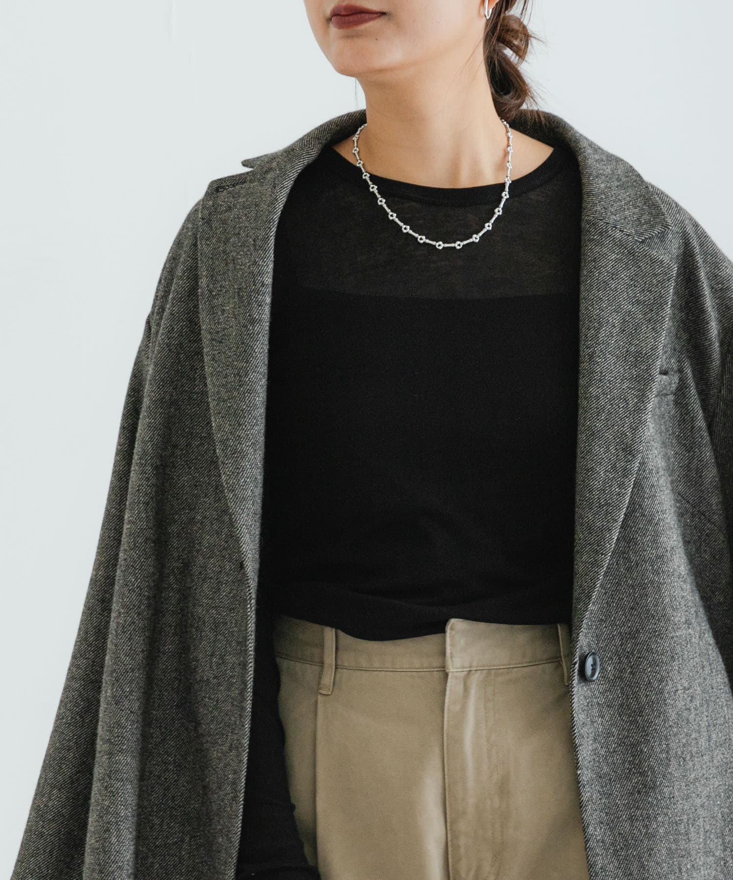 『MADE IN JAPAN』強撚シアーカットソー