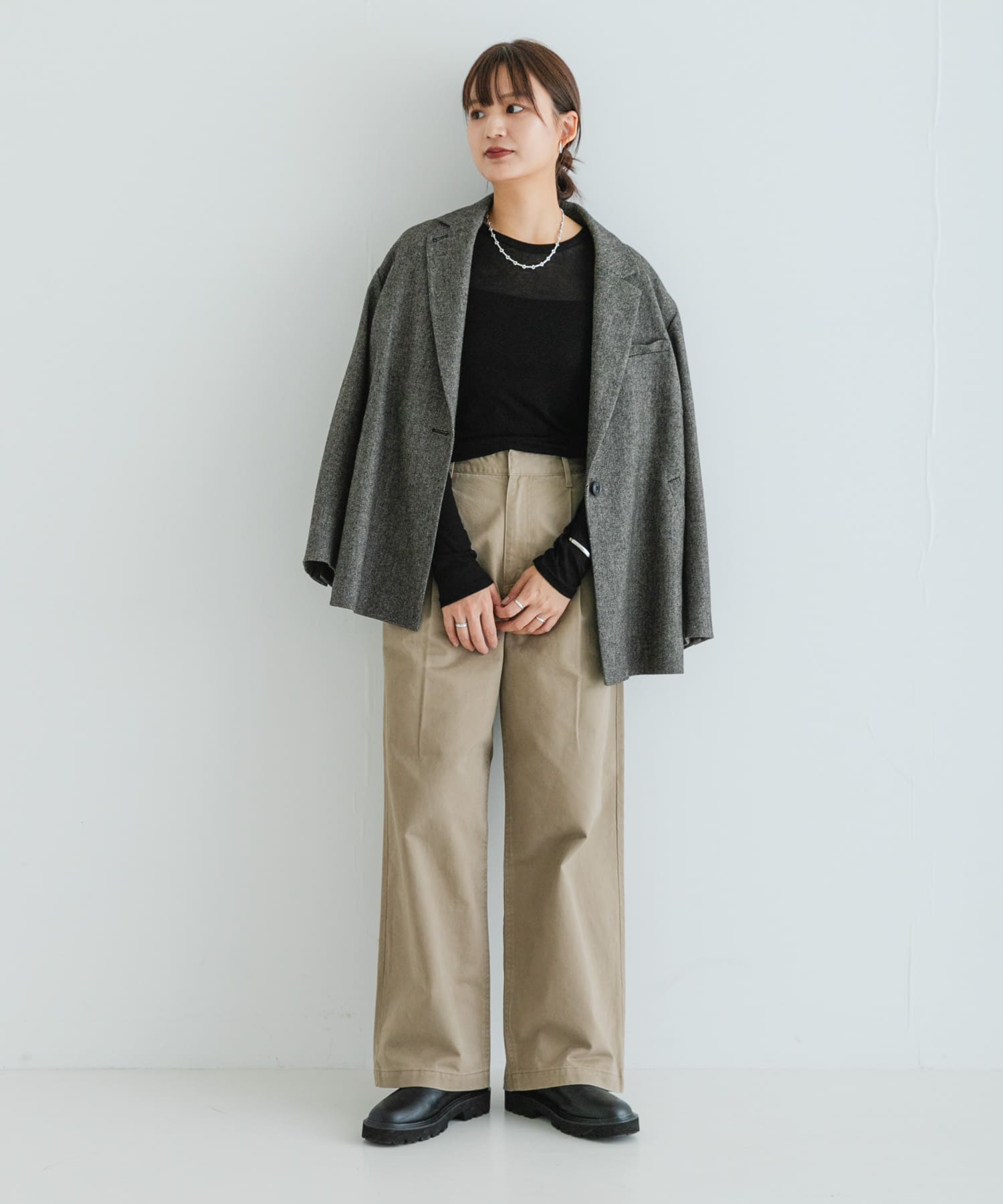 身長：163cm サイズ：FREE