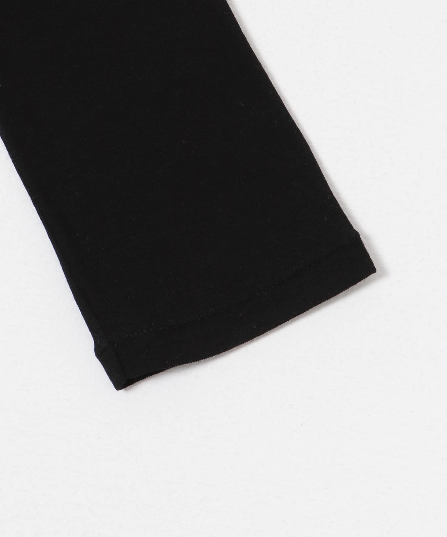 『MADE IN JAPAN』強撚シアーカットソー BLACK FREE