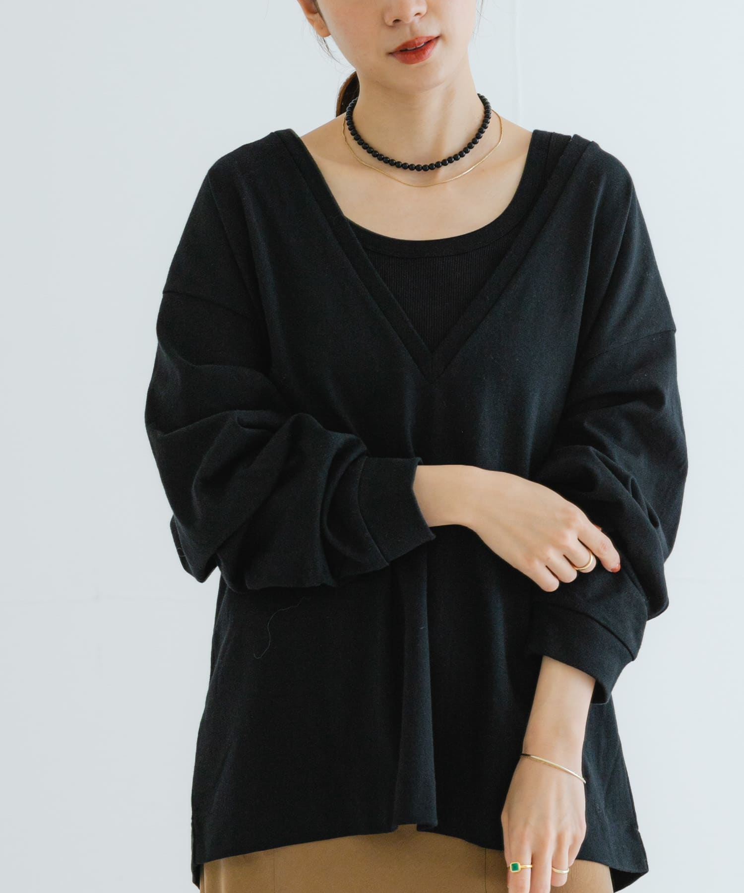 身長：162cm サイズ：FREE