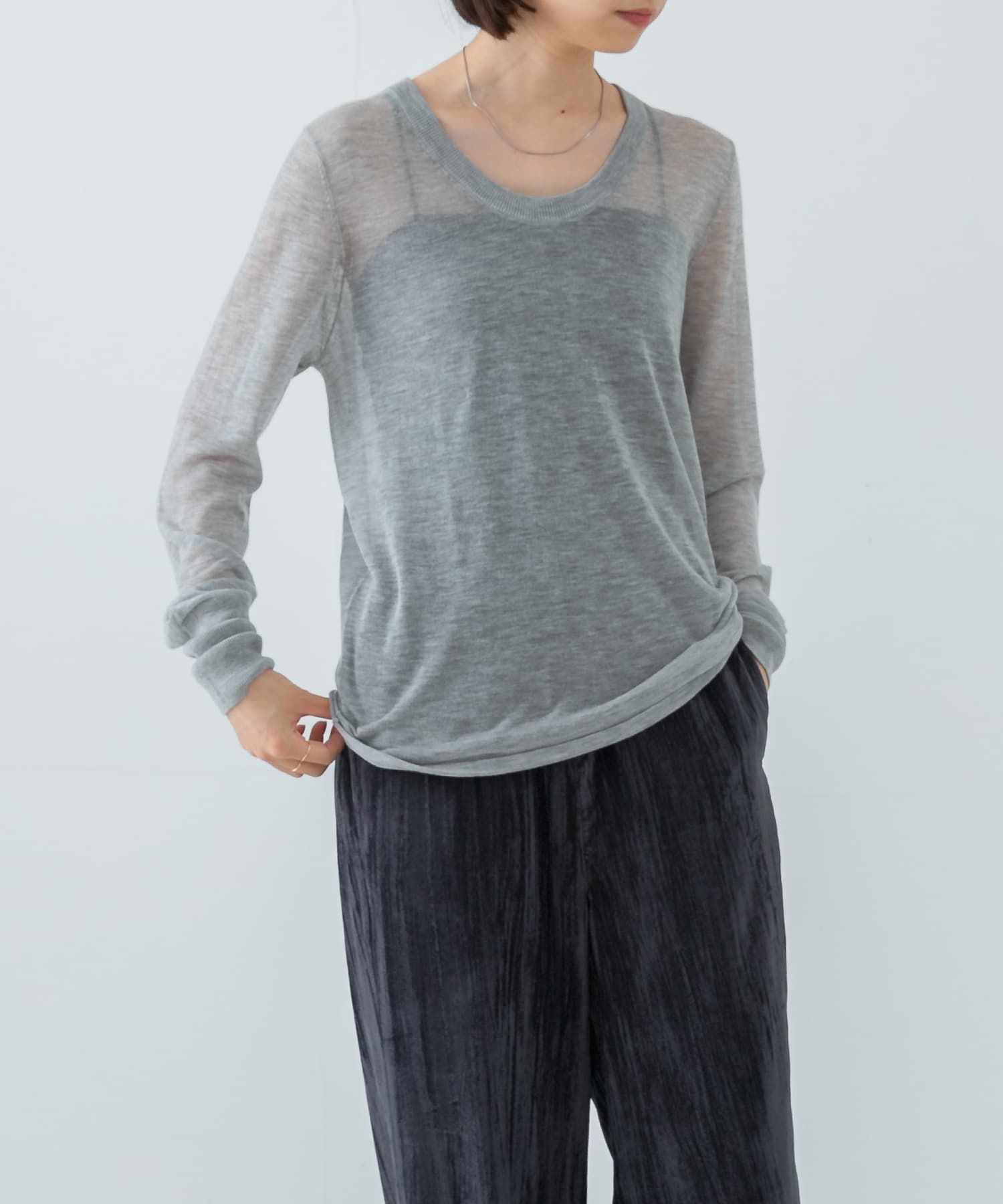 身長：161cm サイズ：FREE