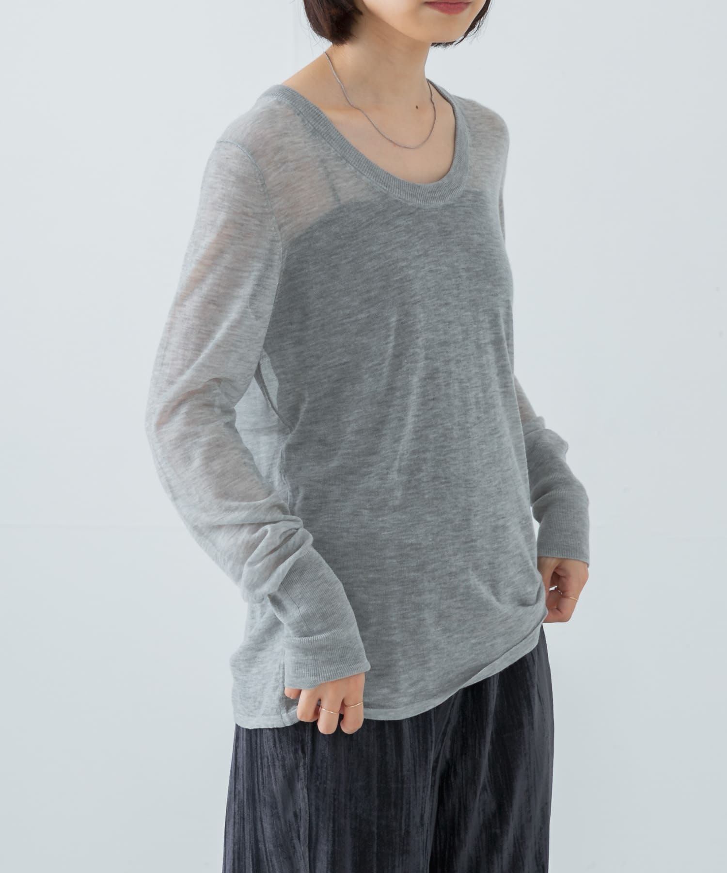 身長：161cm サイズ：FREE