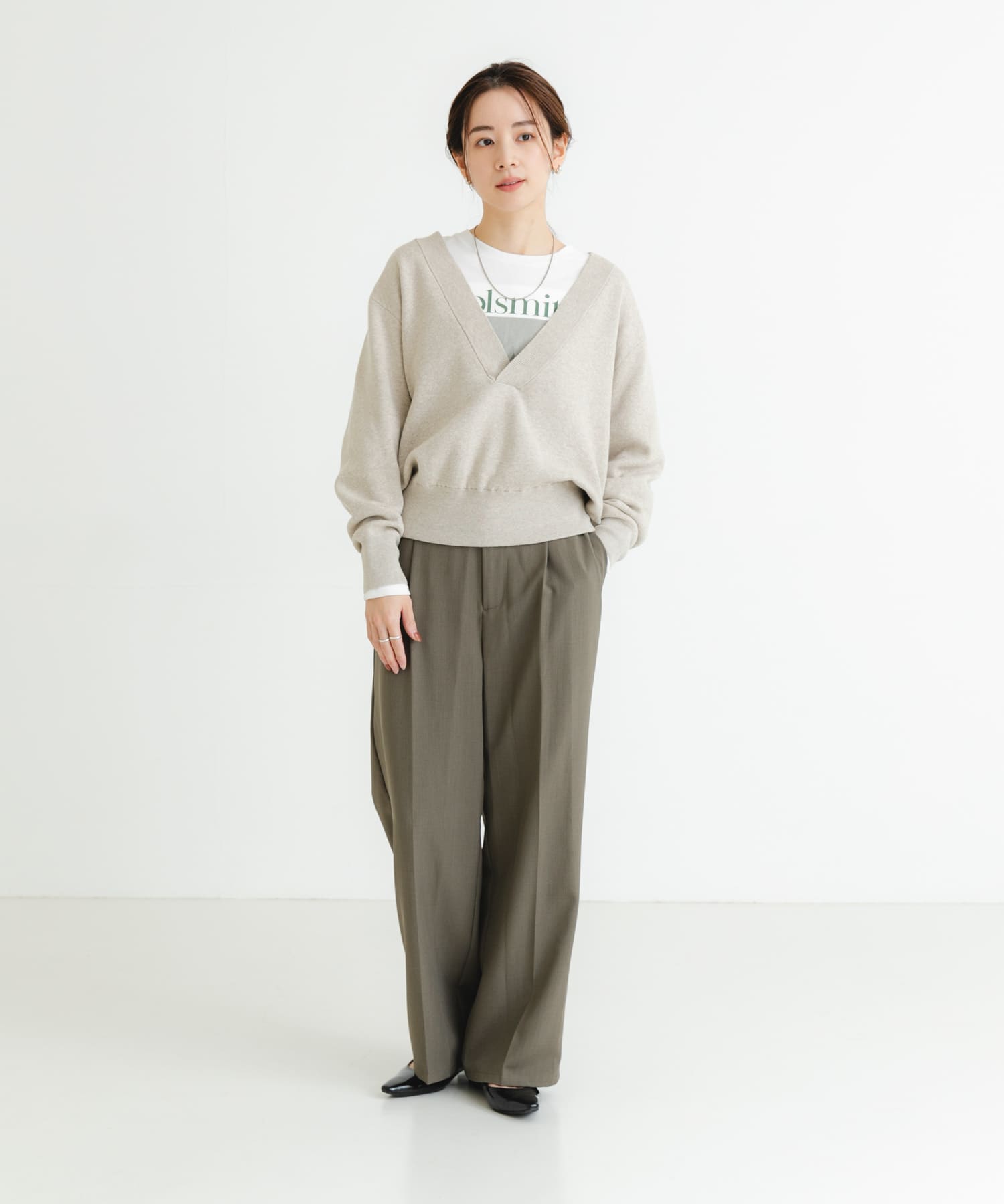 身長：162cm サイズ：FREE