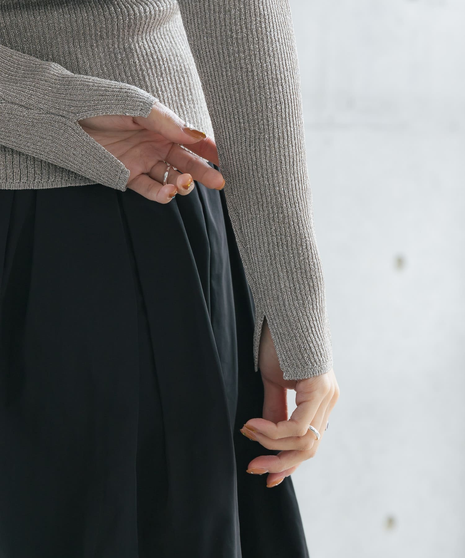 身長：162cm サイズ：FREE