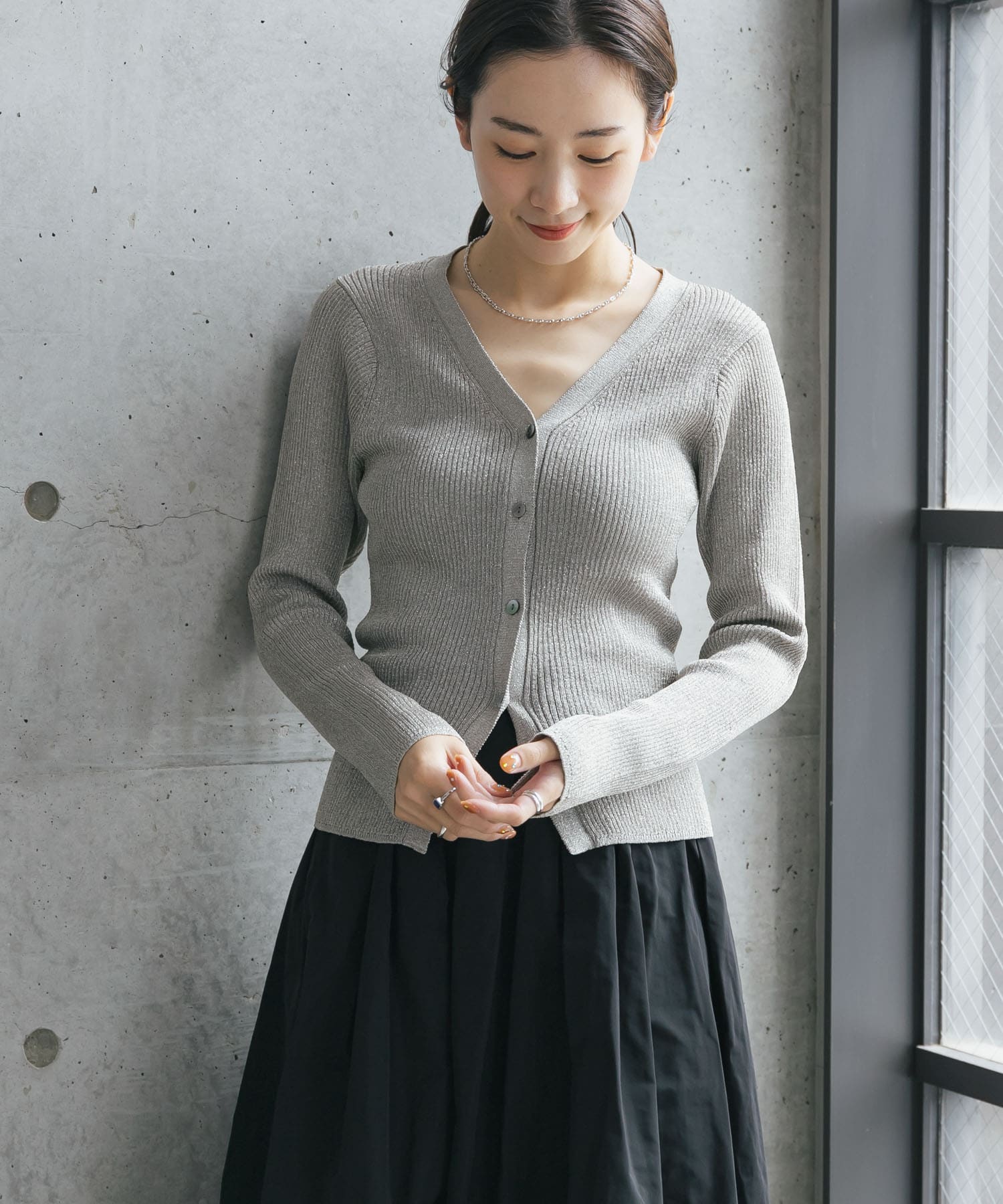 身長：162cm サイズ：FREE