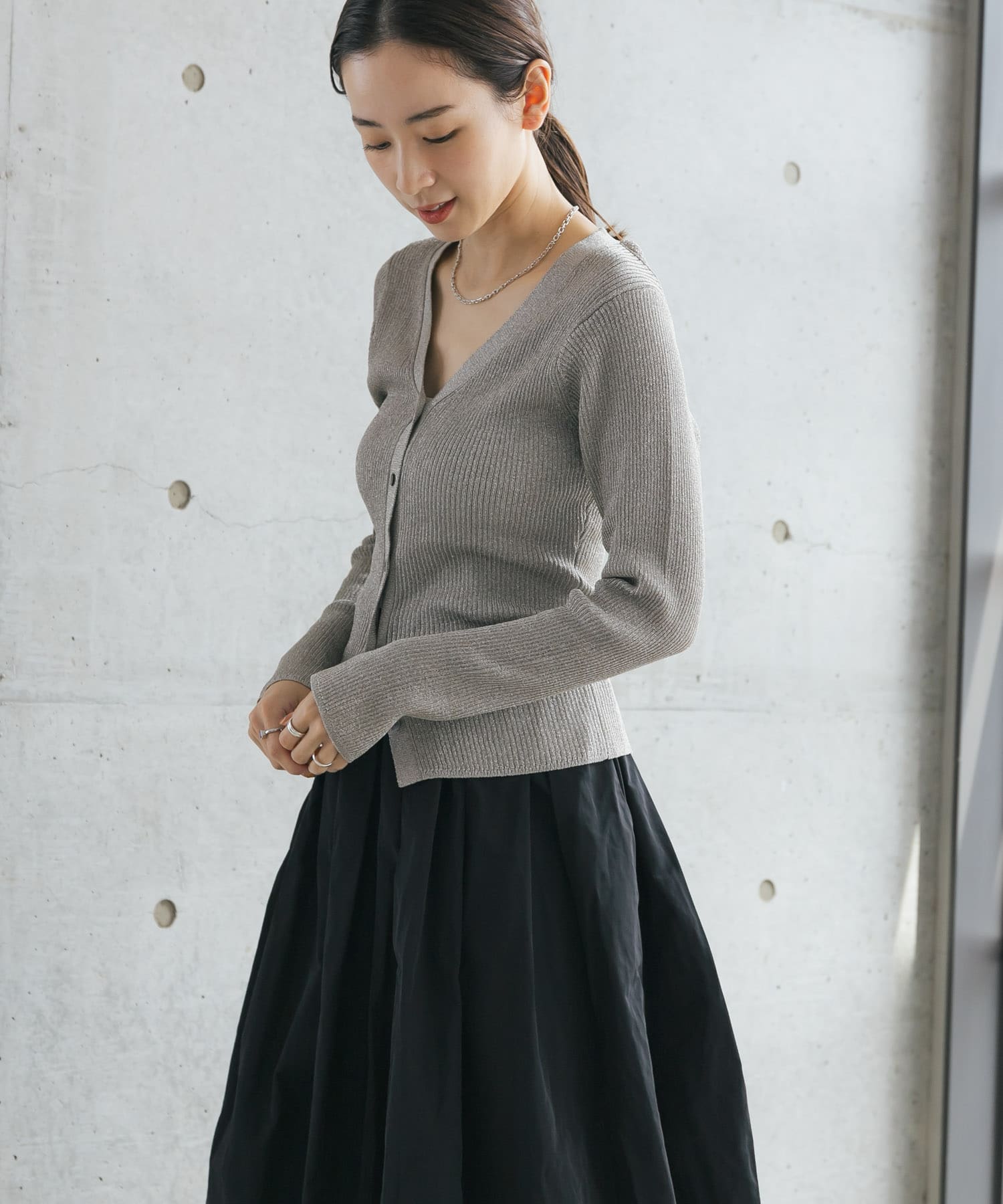 身長：162cm サイズ：FREE