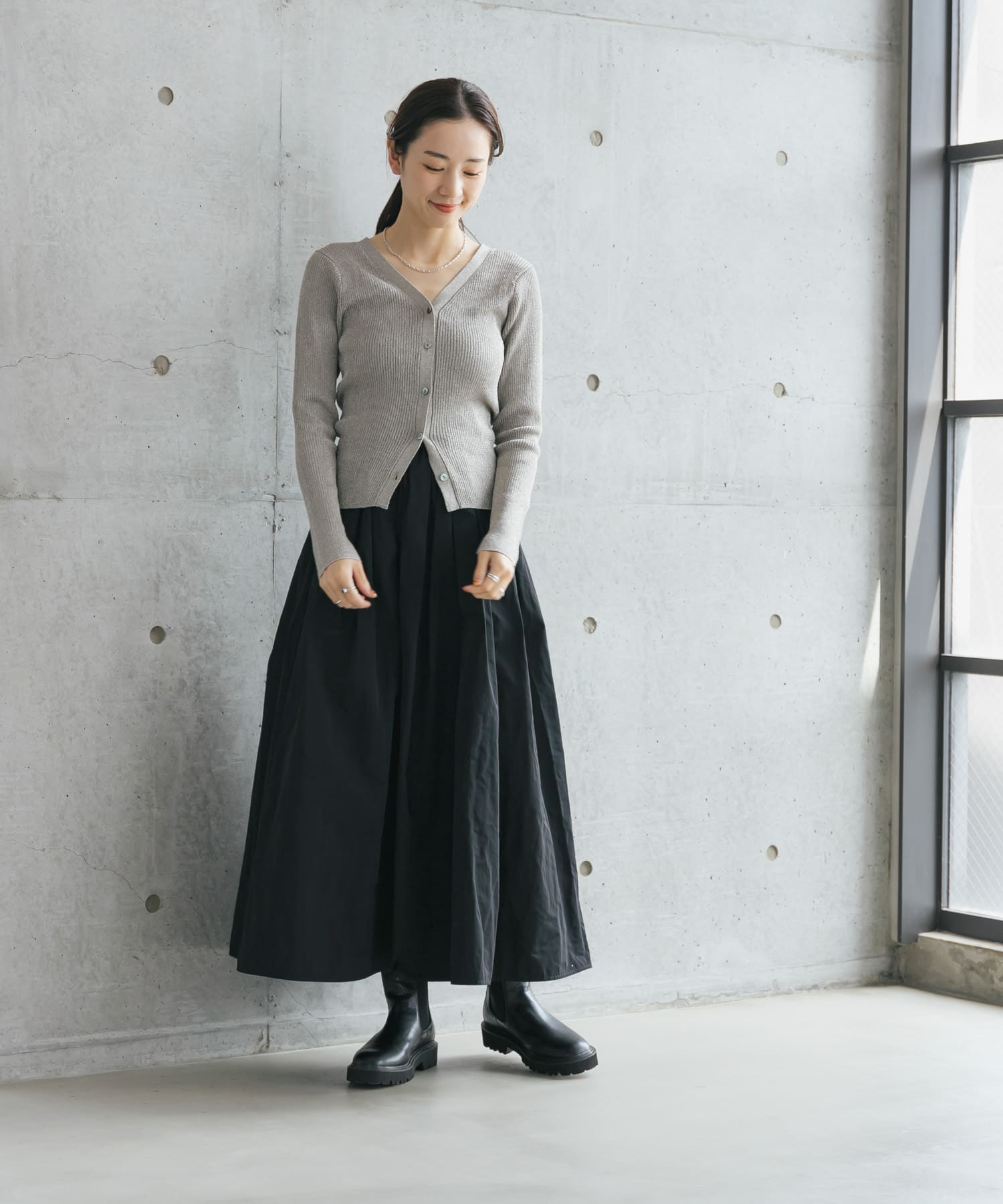 身長：162cm サイズ：FREE