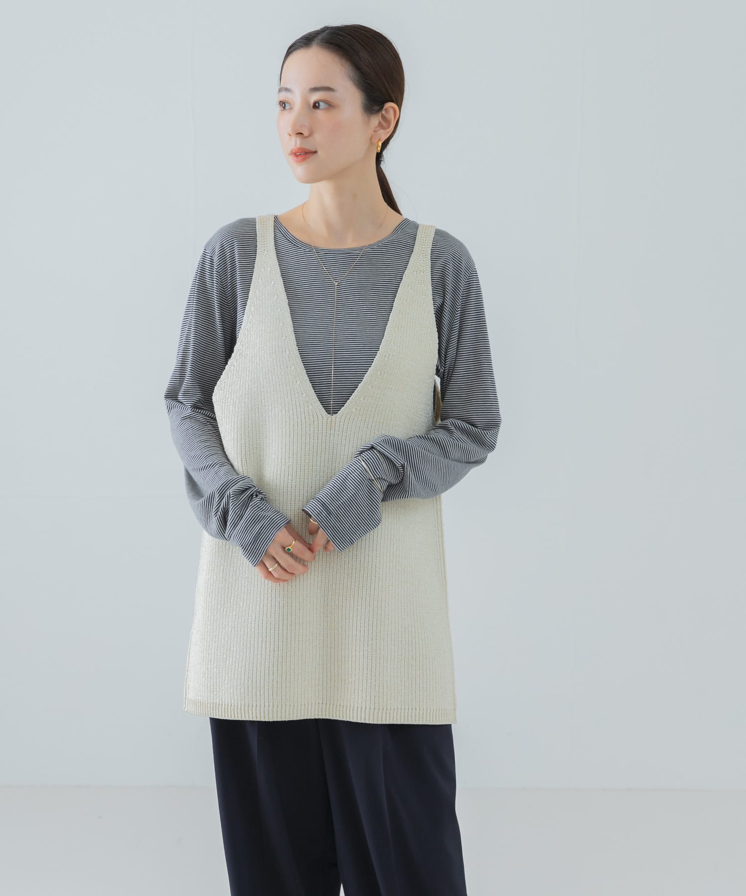 身長：162cm サイズ：FREE