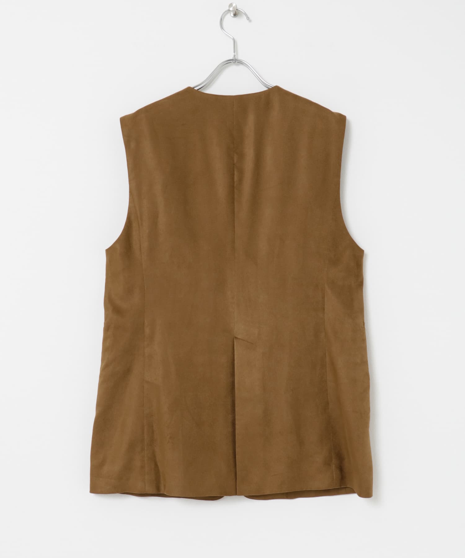 スウェードライクジレ CAMEL FREE