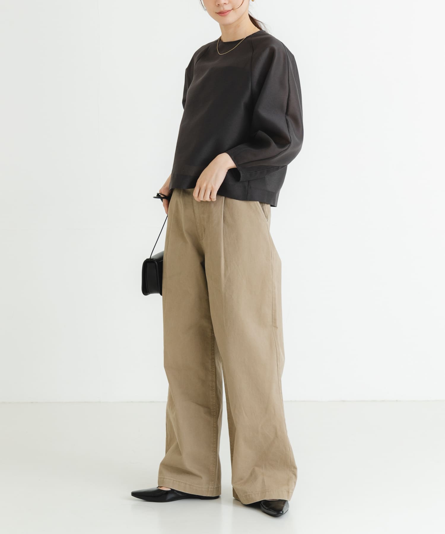 身長：162cm サイズ：FREE