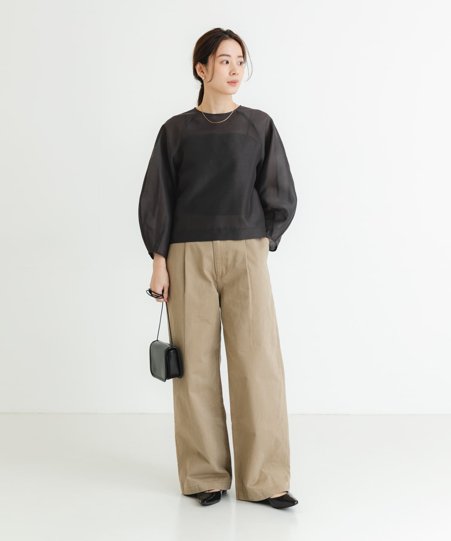 身長：162cm サイズ：FREE