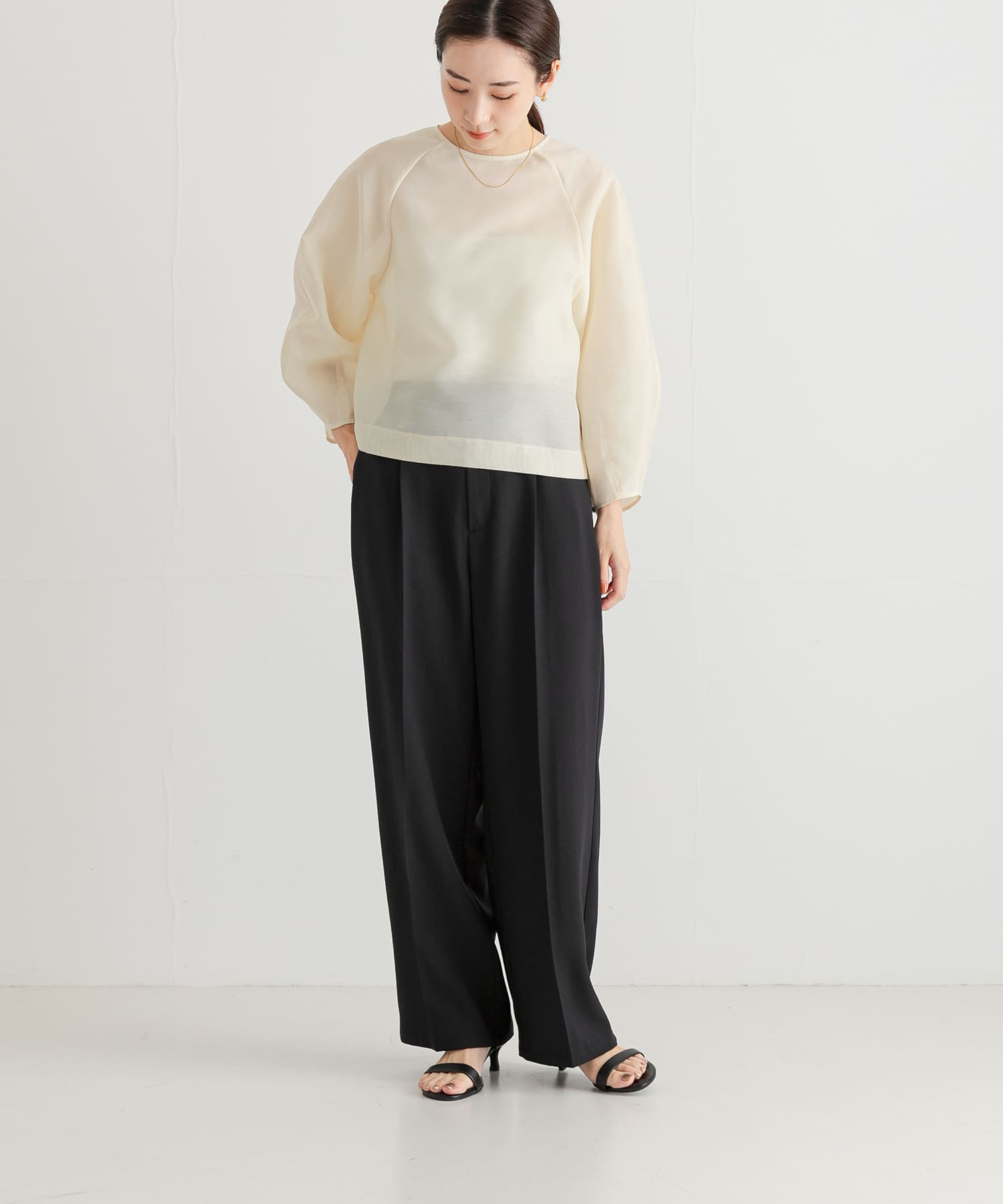 身長：162cm サイズ：FREE