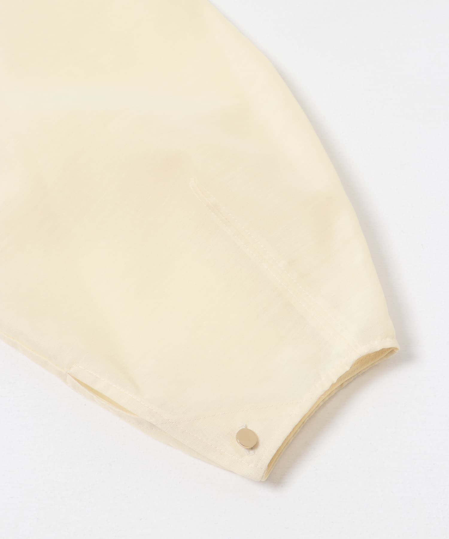 『MADE IN JAPAN』オーガンジーブラウス BEIGE FREE