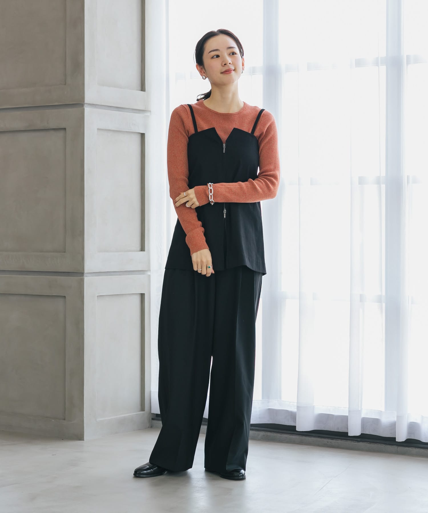 スーパー100ウールワイドスラックス(36 GRAY): ボトム｜URBAN RESEARCH