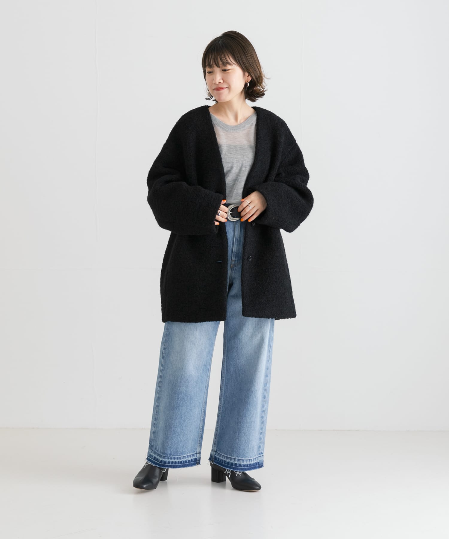 身長：154cm サイズ：34