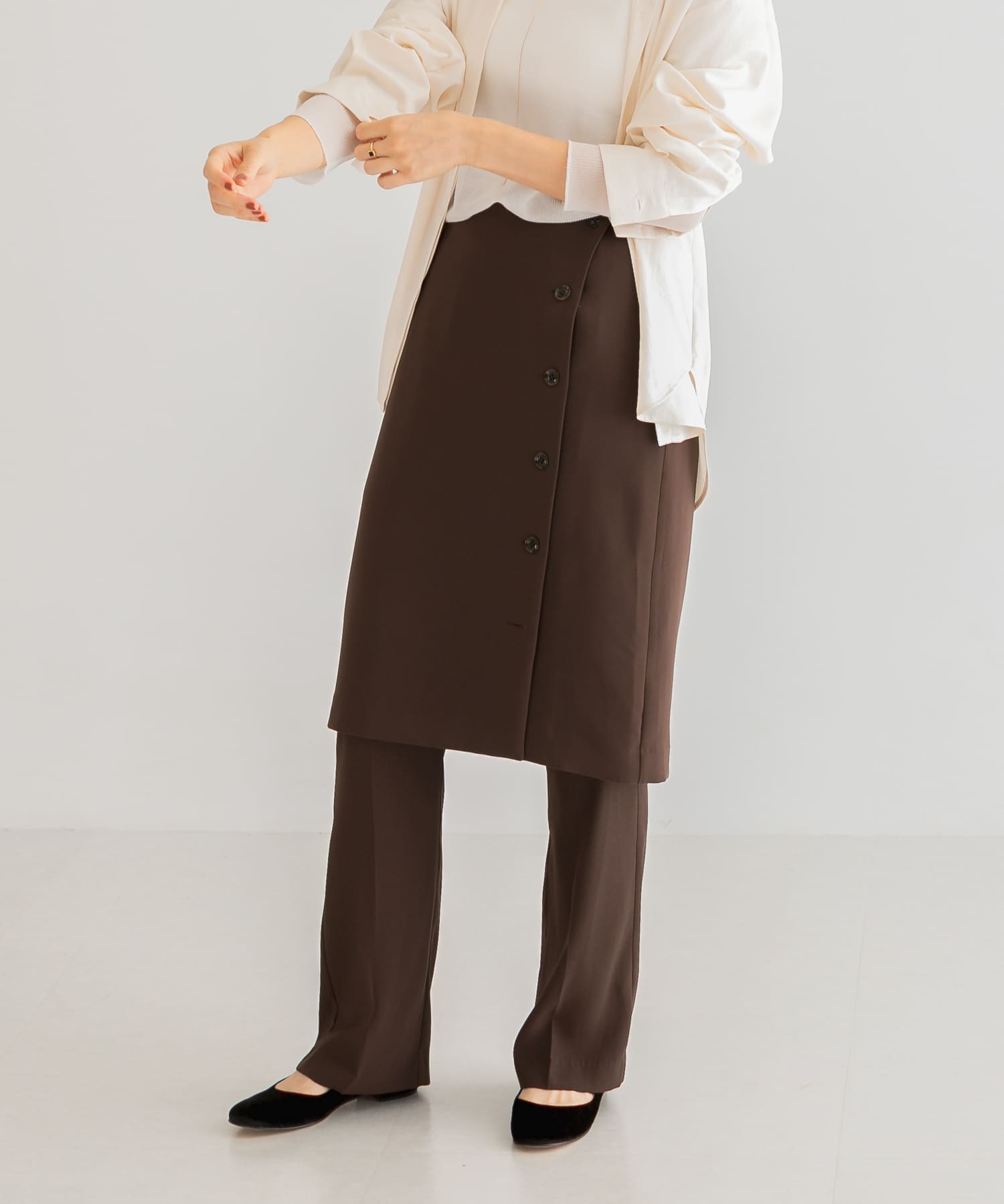 身長：168cm サイズ：38