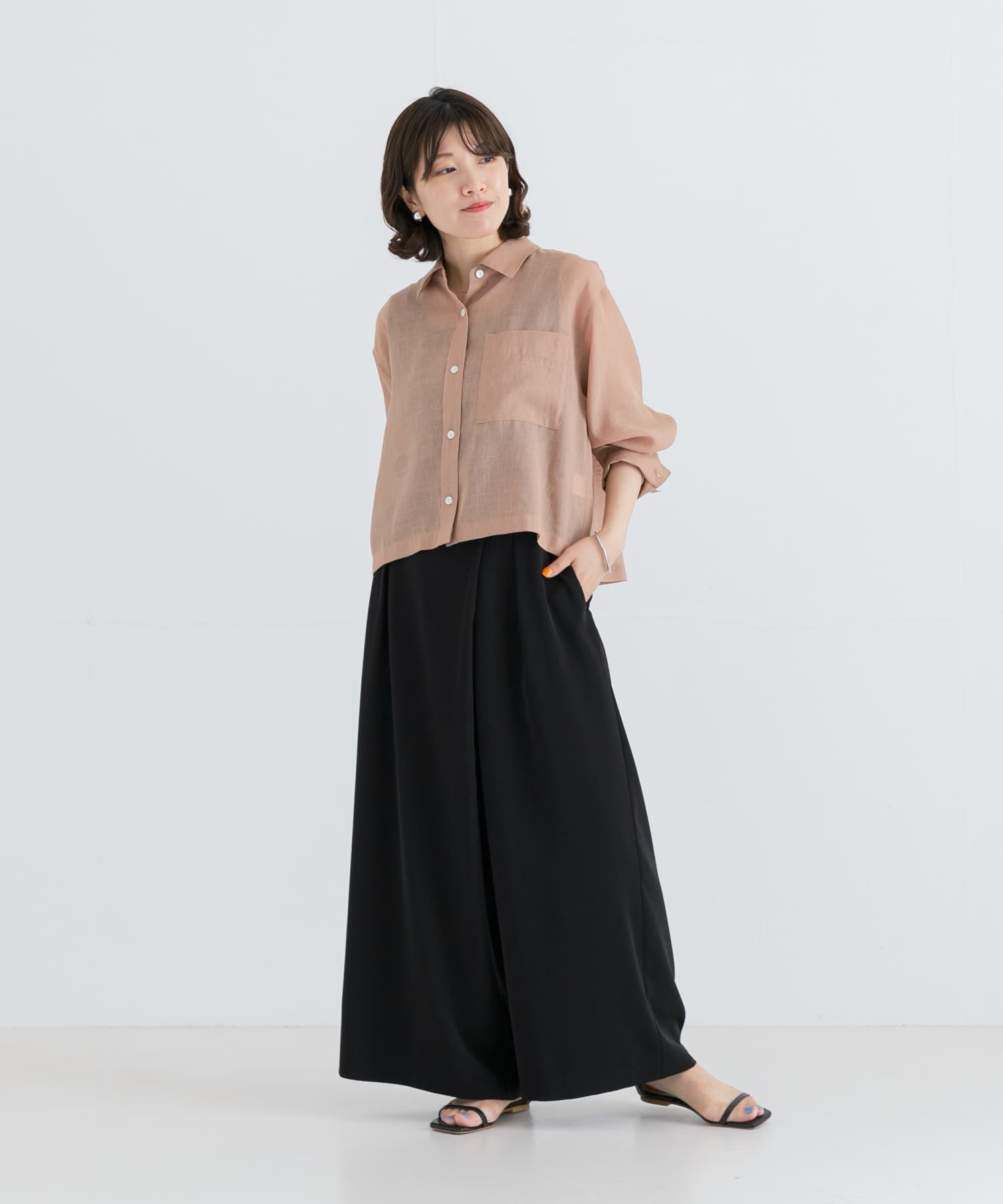 身長：154cm サイズ：38