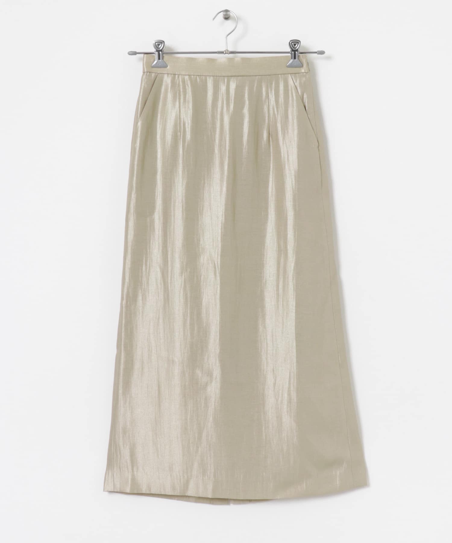 シャイニースカート S.BEIGE FREE