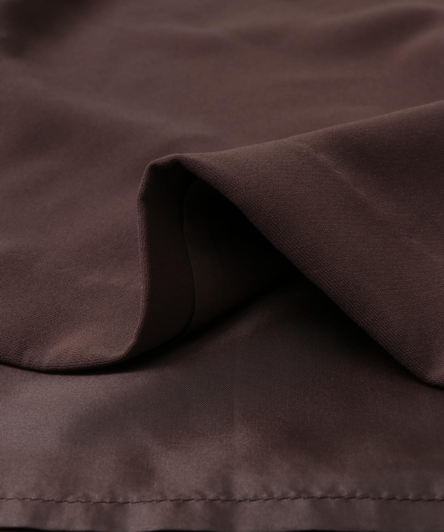 レイヤードラップスカート BROWN FREE