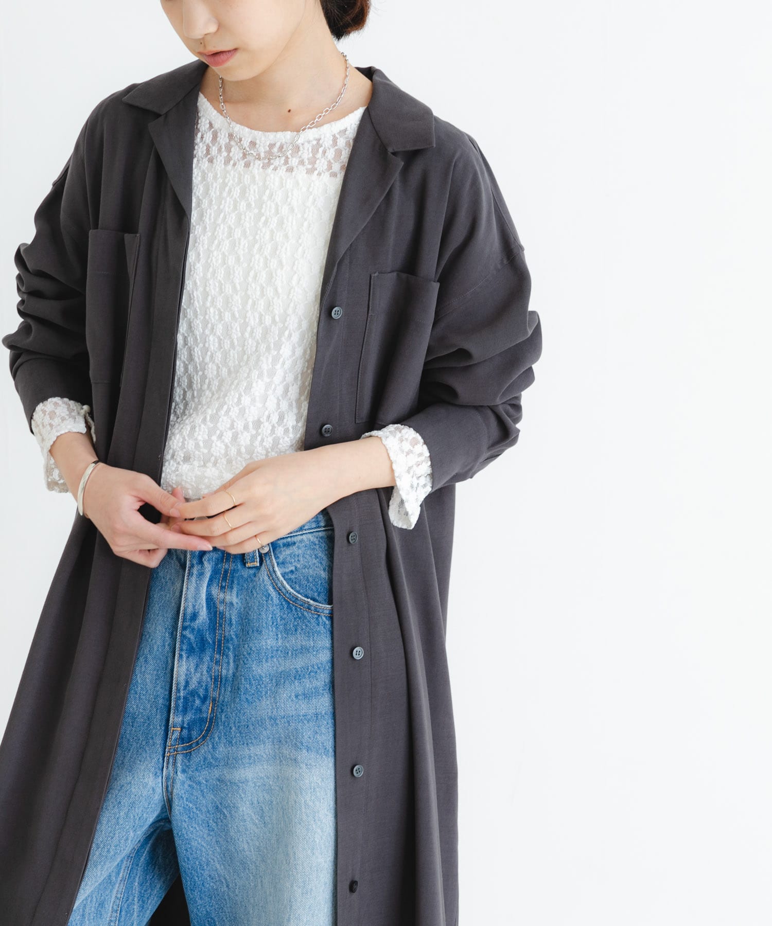 身長：161cm サイズ：FREE