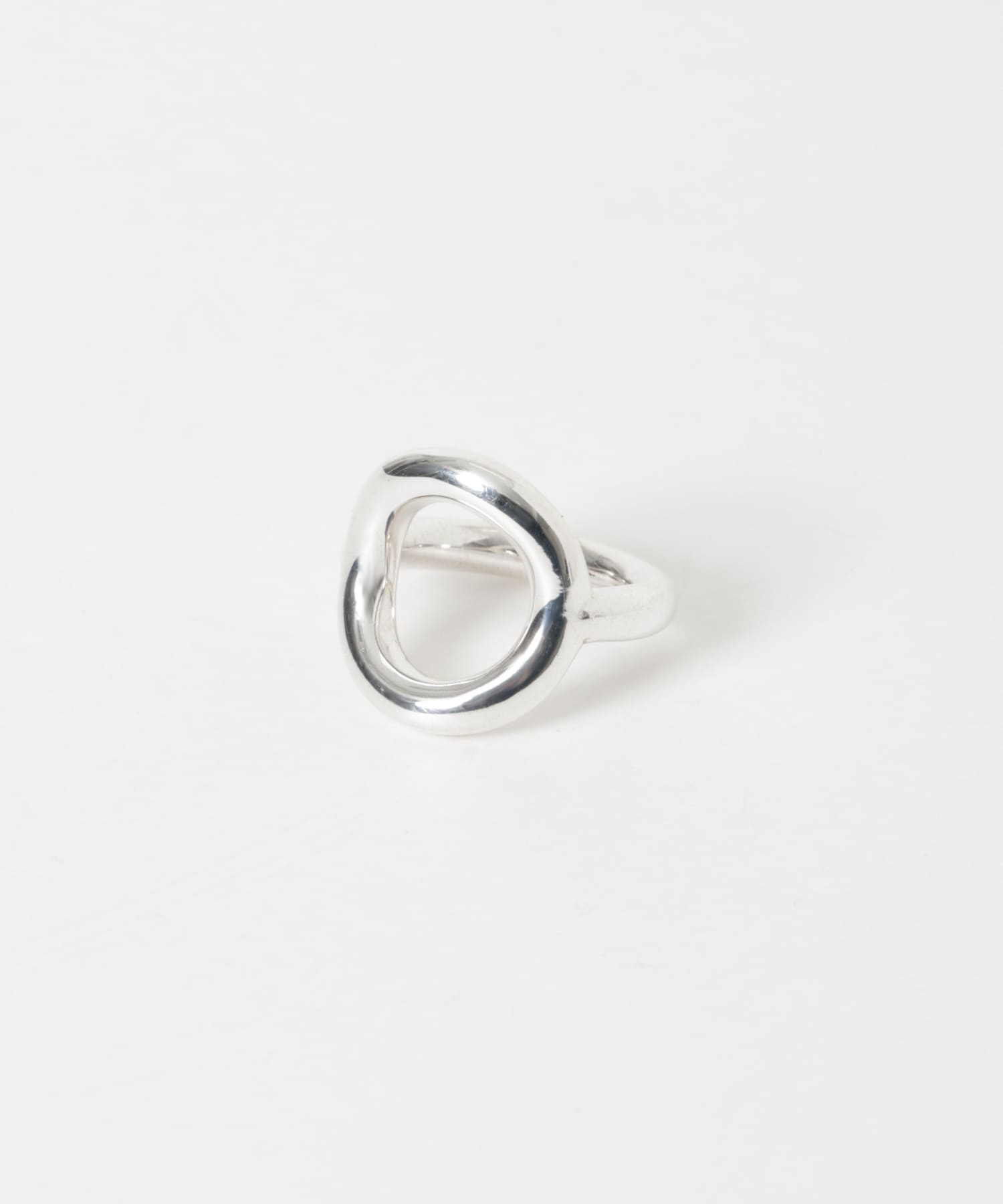 decor『デコール』　Circle ring Silver one