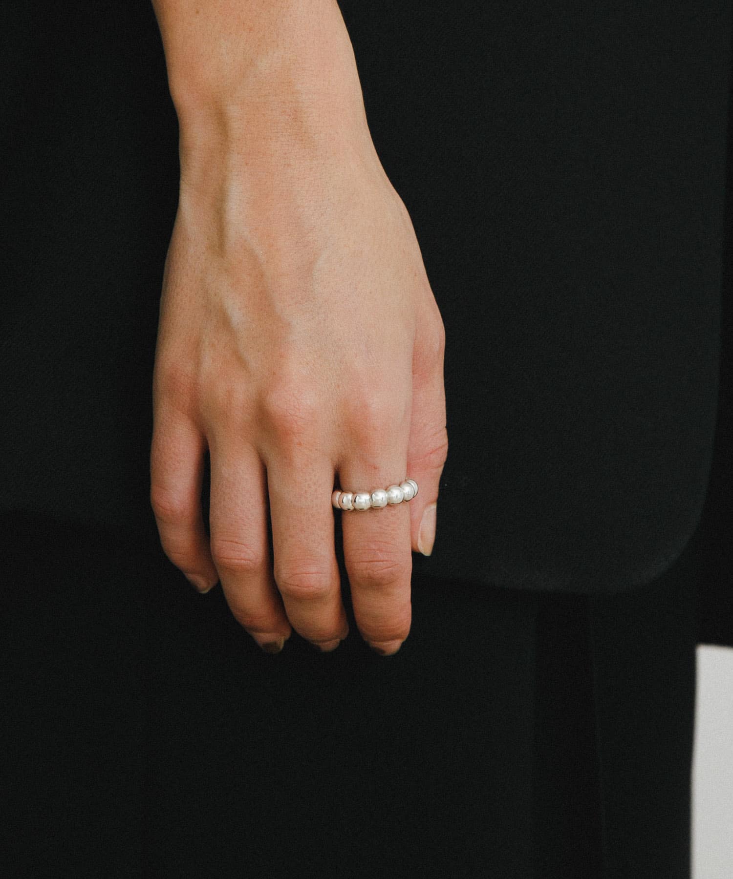 decor『デコール』　Bubble ring Silver one