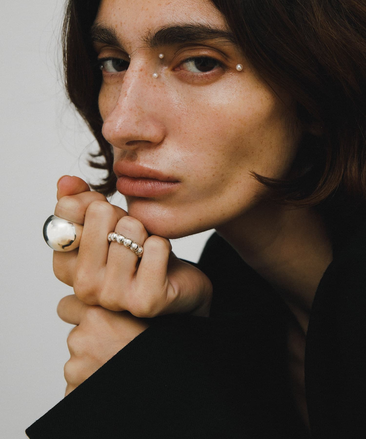 decor『デコール』　Bubble ring Silver one