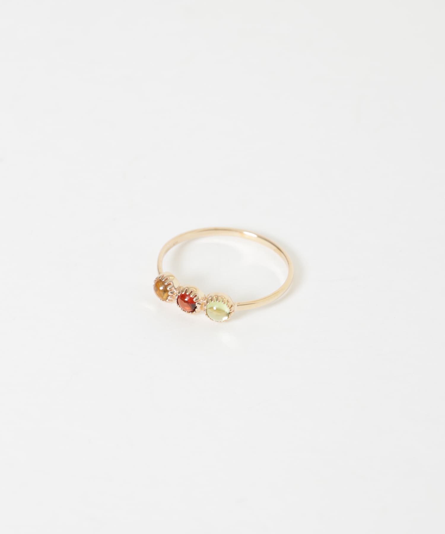 ff by decor urban research　three stone ring MULTI 9