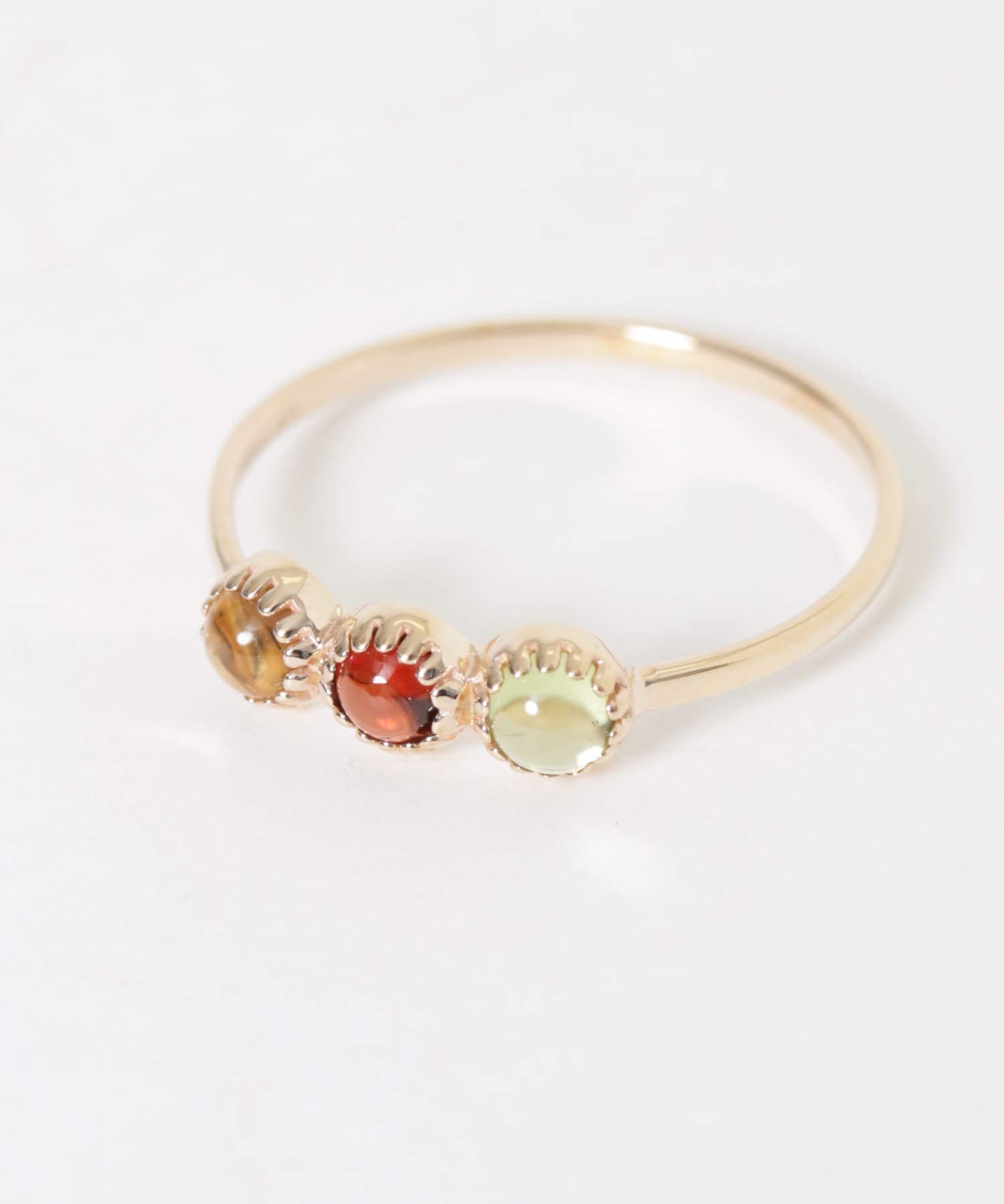 ff by decor urban research　three stone ring MULTI 9