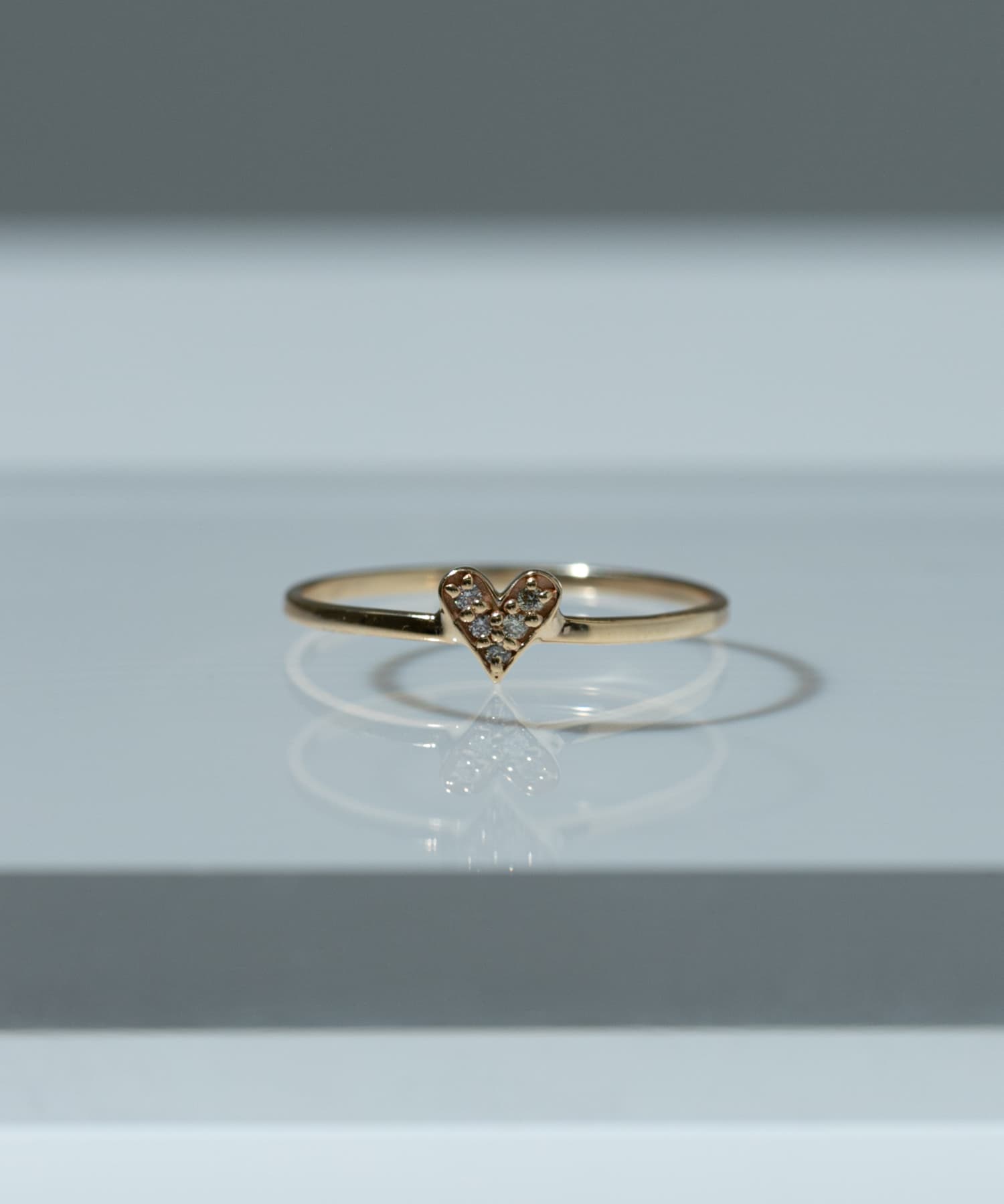 ff by decor urban research　dia petit heart ring
