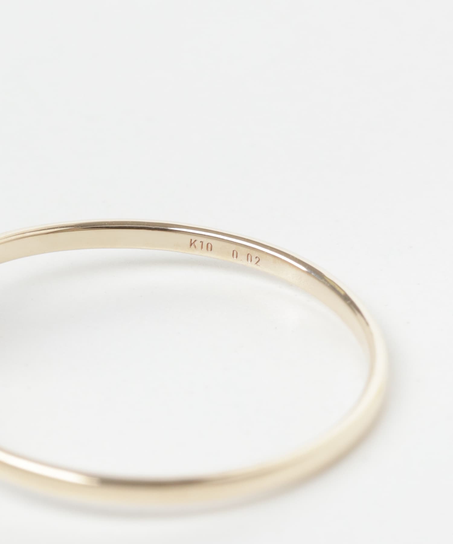 ff by decor urban research　dia petit heart ring 10KYG 9