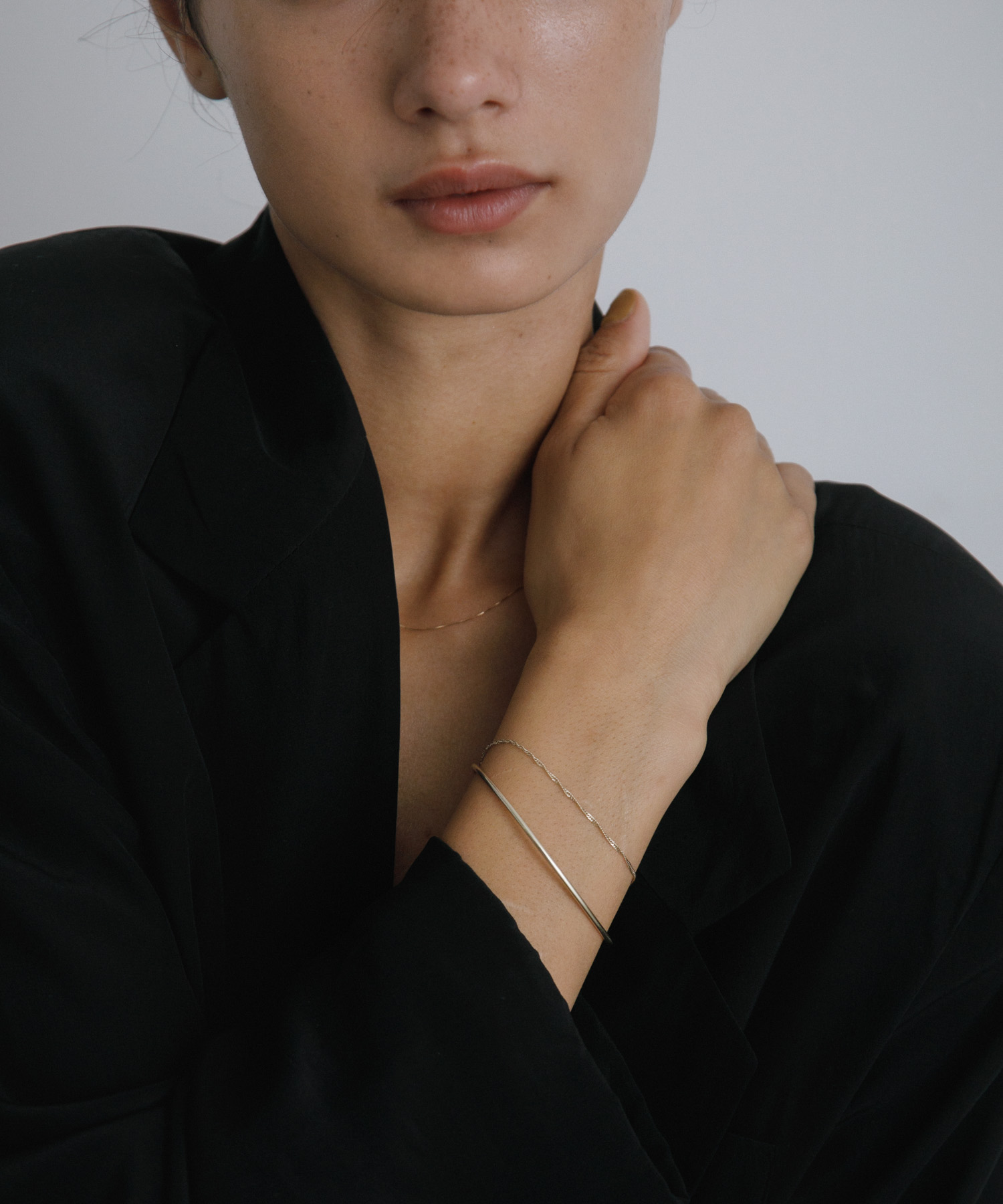 decor『デコール』　Chain Bangle Gold -