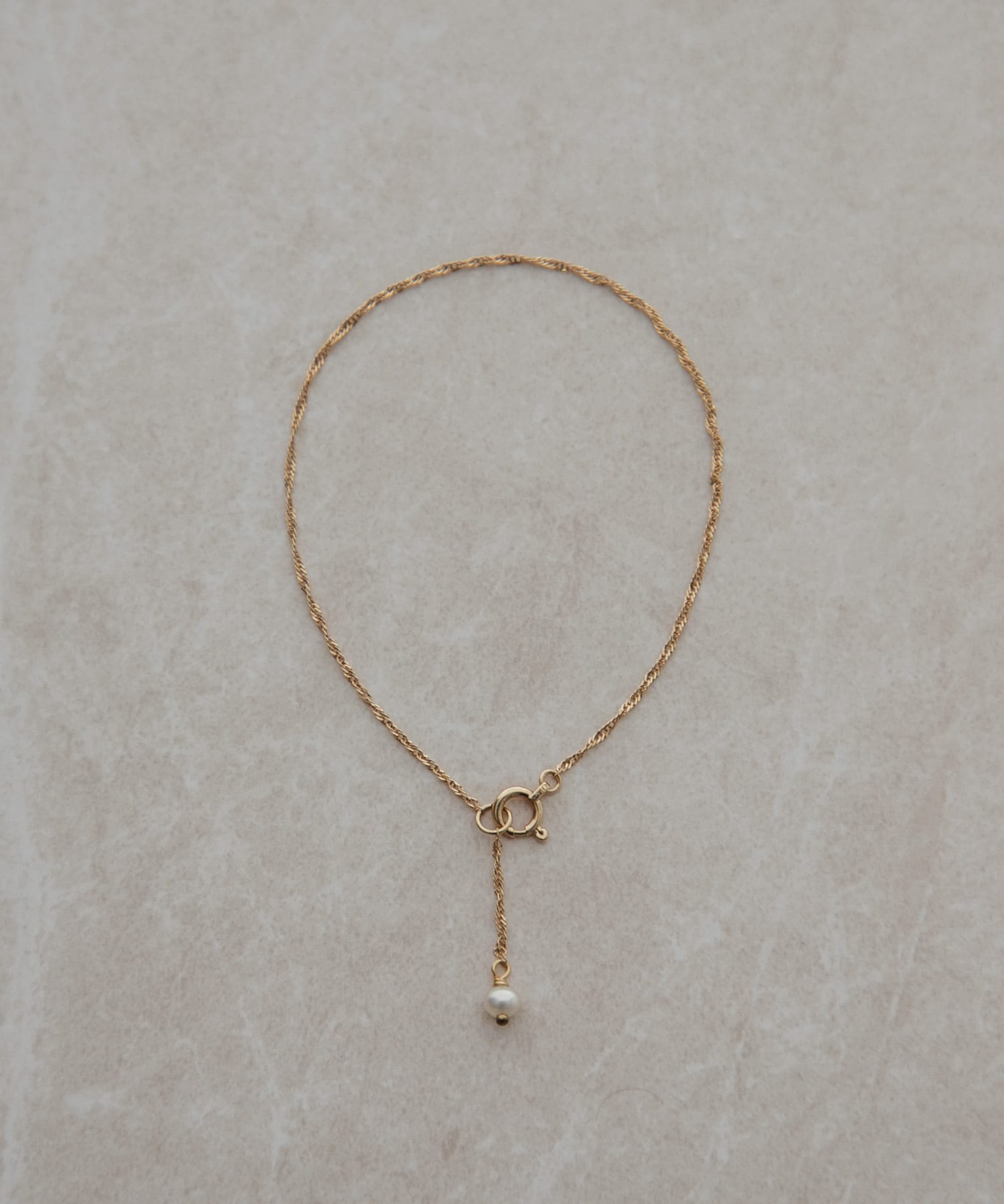 ff by decor urban research　パールチェーンブレスレット