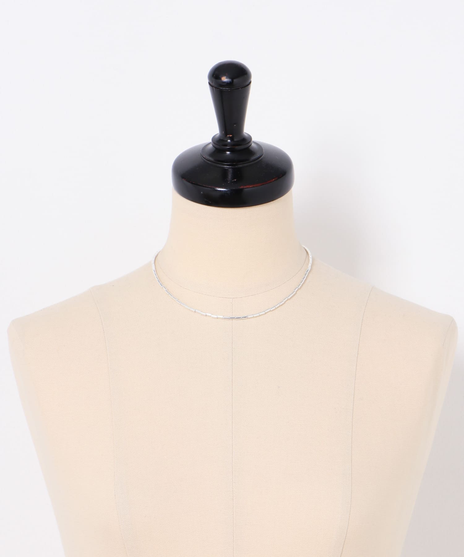 decor『デコール』　Hematite minibar Choker SILVER -