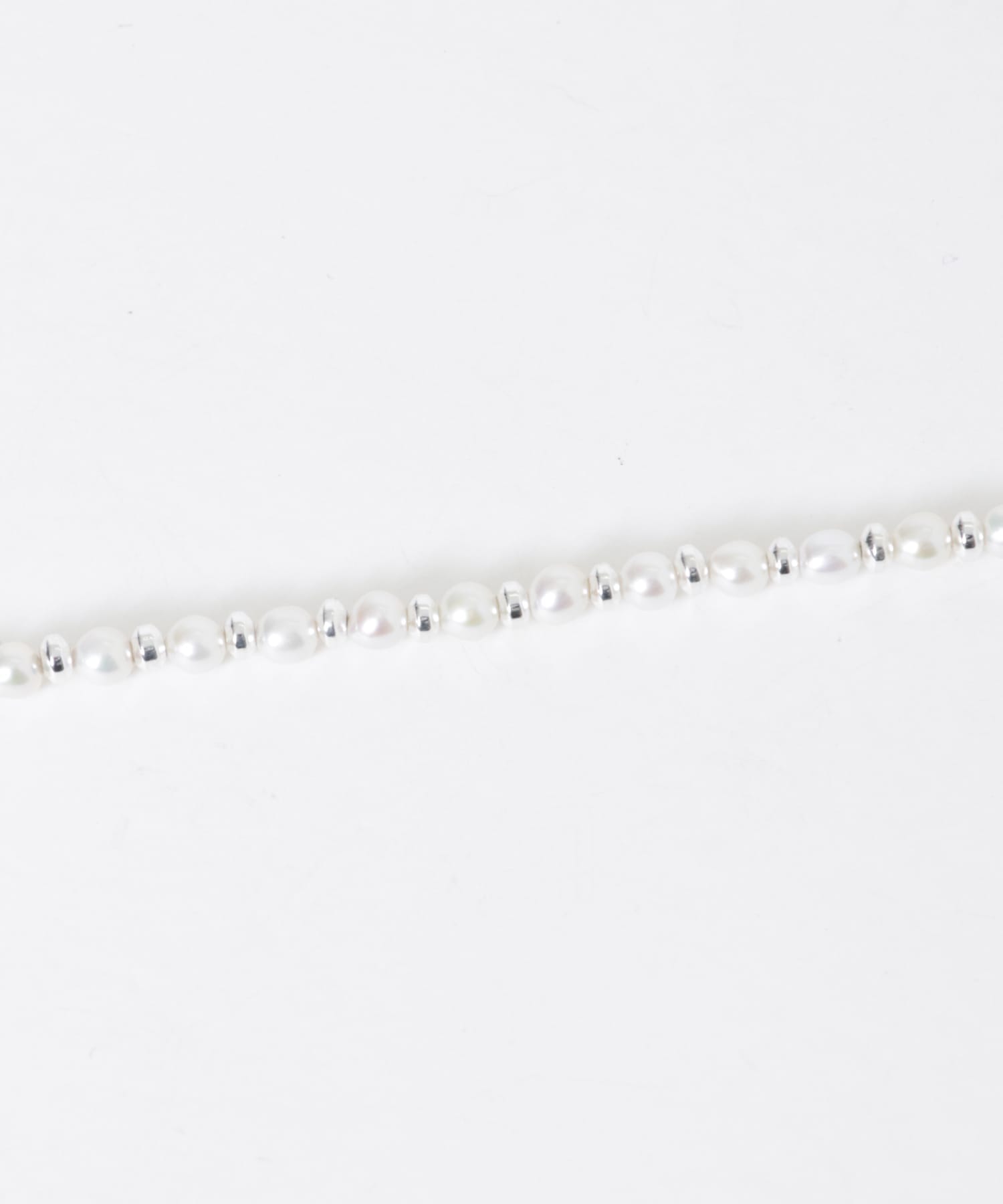 decor『デコール』　Hematite Pearl Choker SILVER -