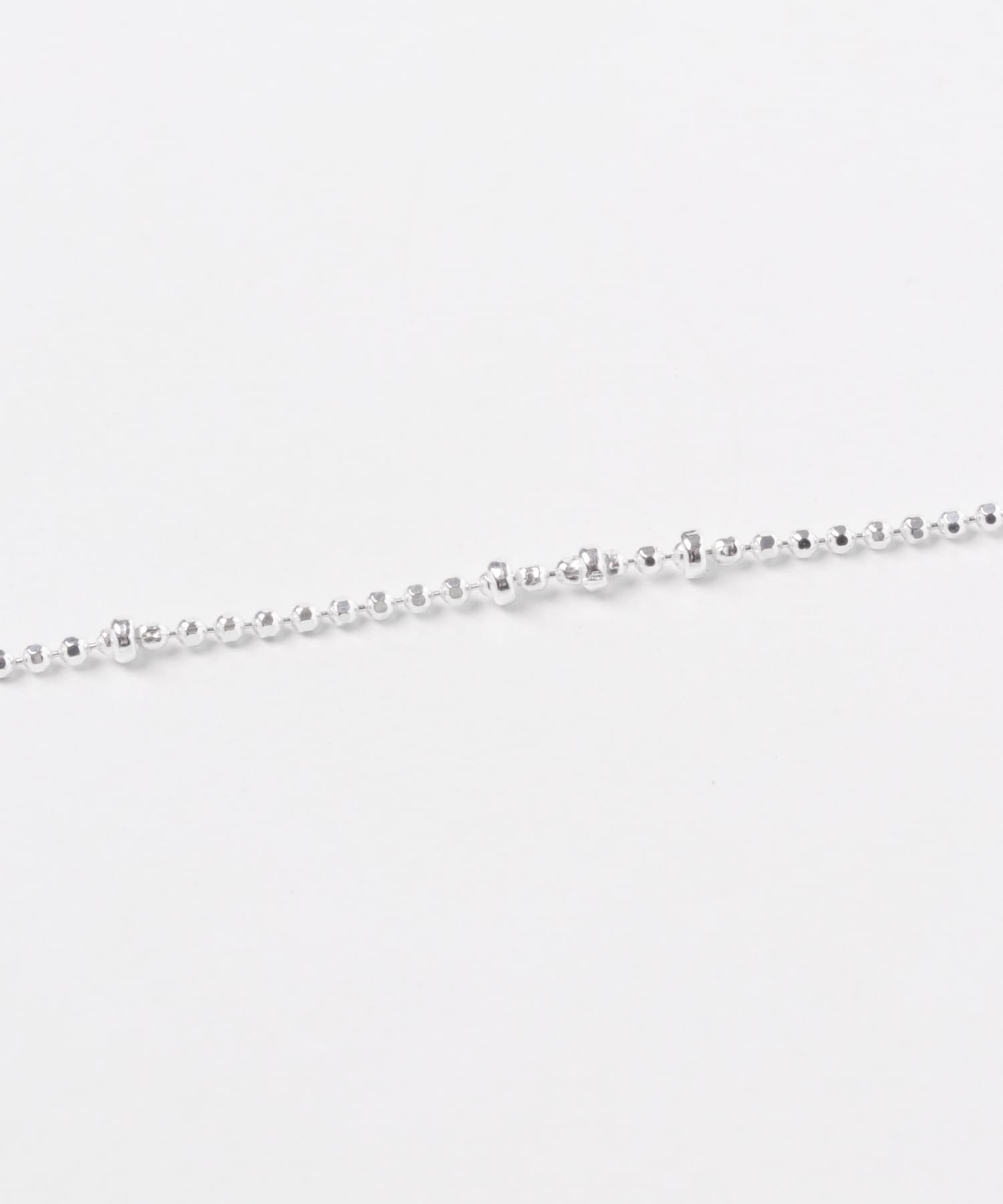 decor『デコール』　Miniballchain Necklace Silver -