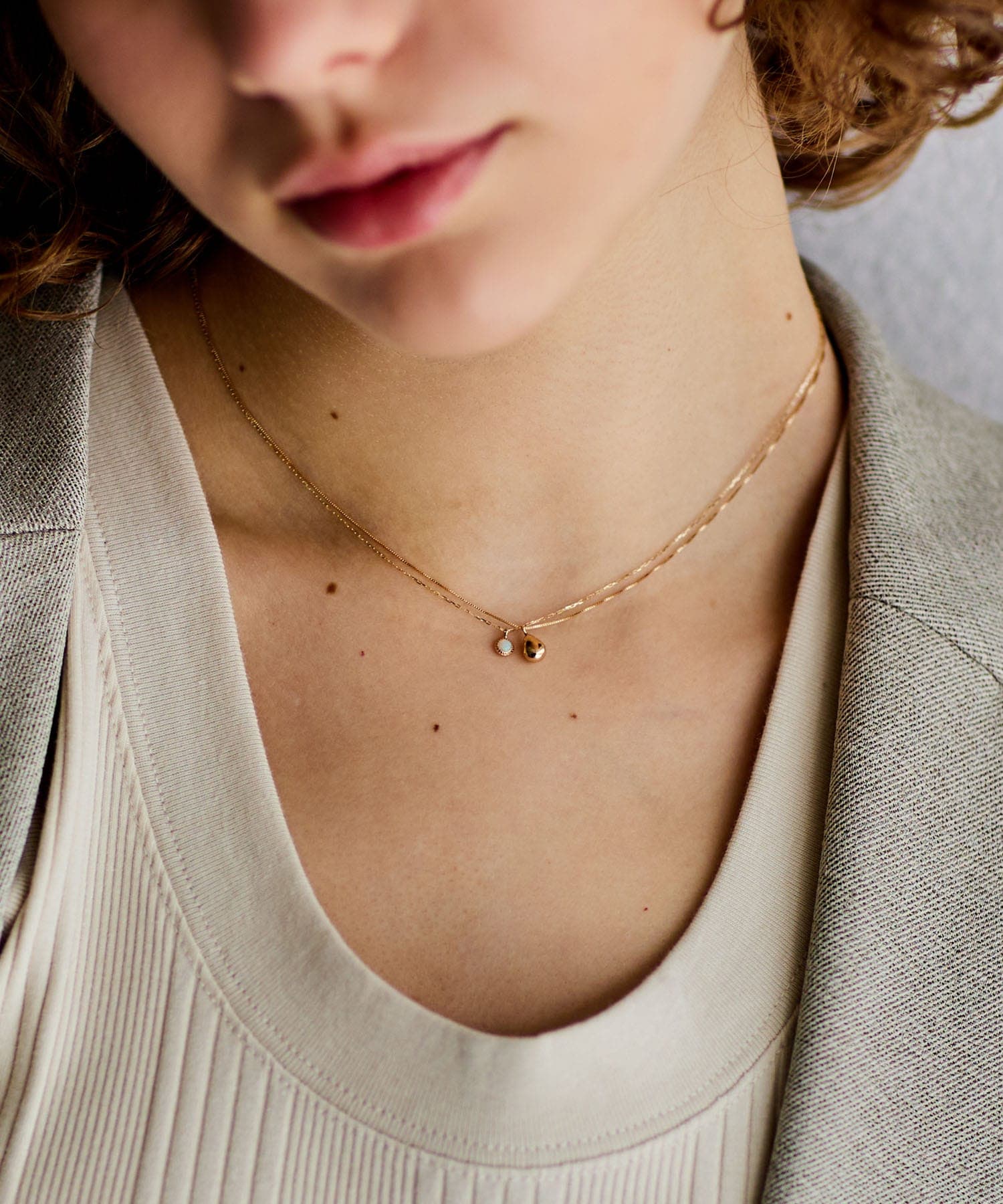 ff by decor urban research　シズクネックレス GOLD -