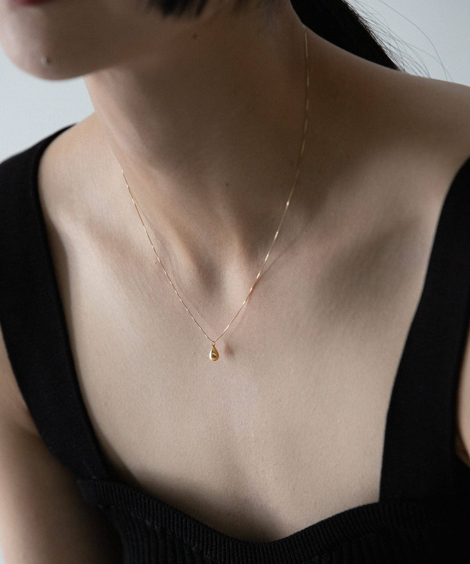 ff by decor urban research　シズクネックレス GOLD -