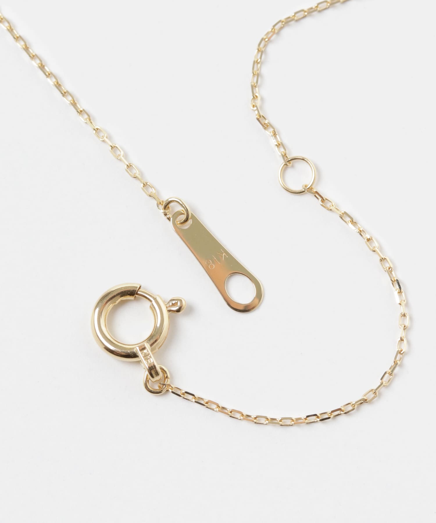 ff by decor urban research　18K リボンネックレス GOLD -