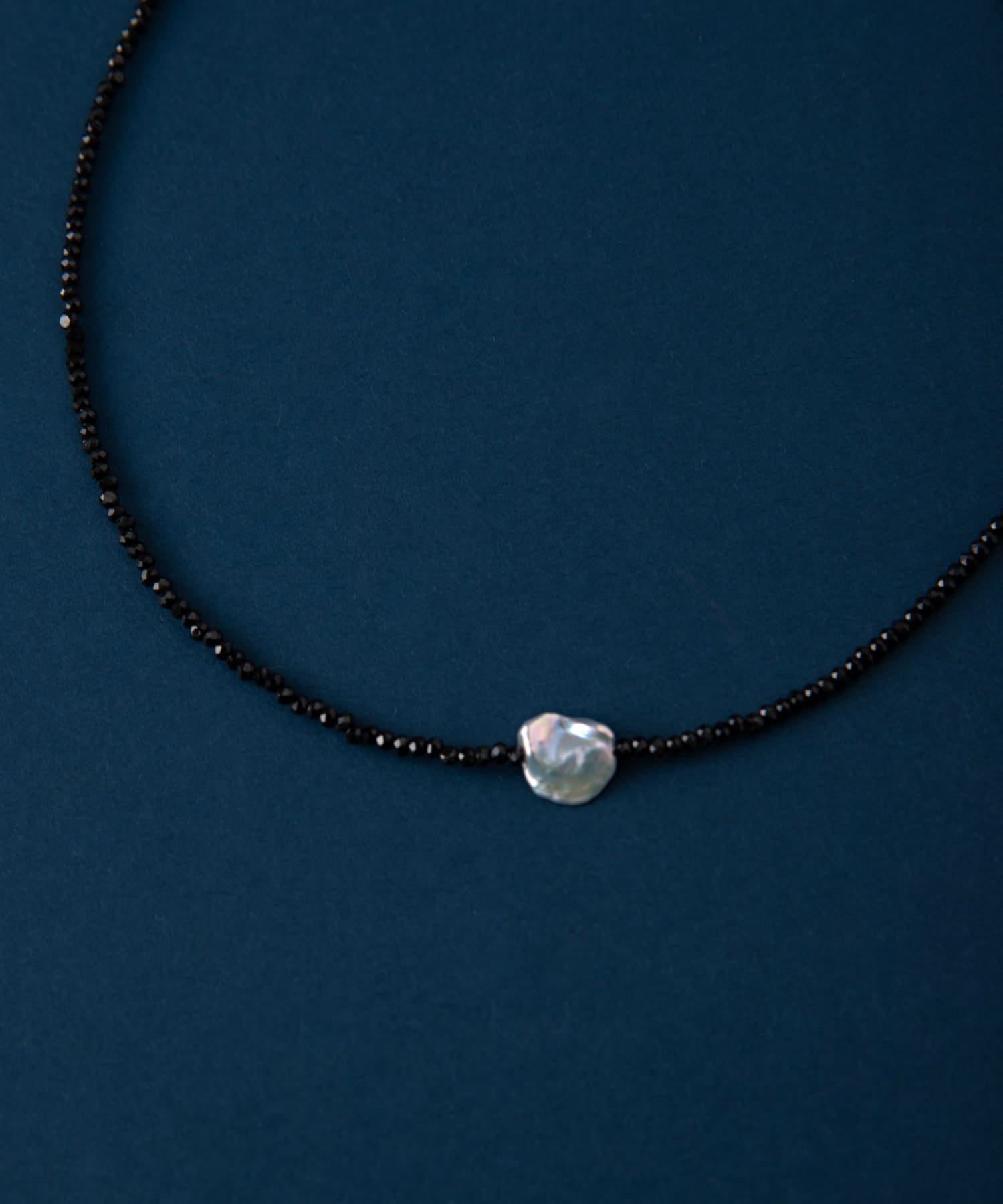 ff by decor urban research　Stone choker ブラックスピネル -